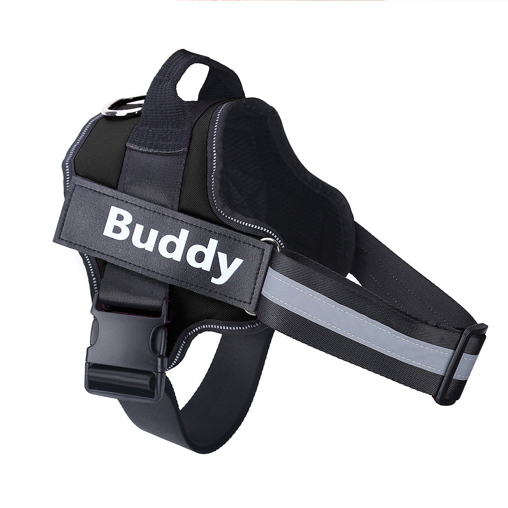 Custom Dog Harness Vest – No Pull, Breathable, Reflective