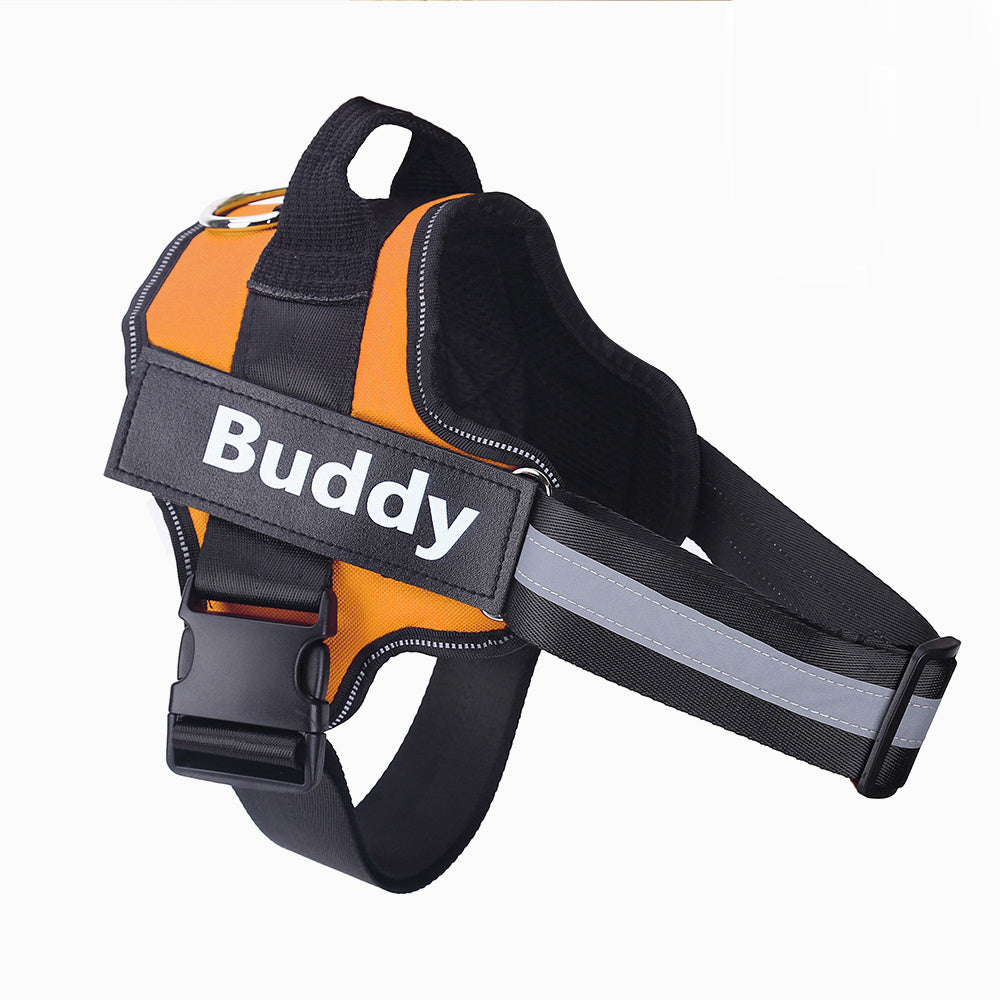 Custom Dog Harness Vest – No Pull, Breathable, Reflective