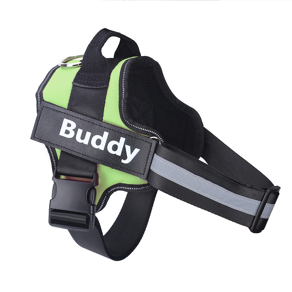 Custom Dog Harness Vest – No Pull, Breathable, Reflective