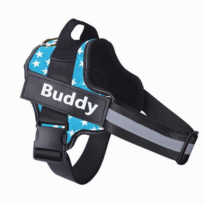 Custom Dog Harness Vest – No Pull, Breathable, Reflective