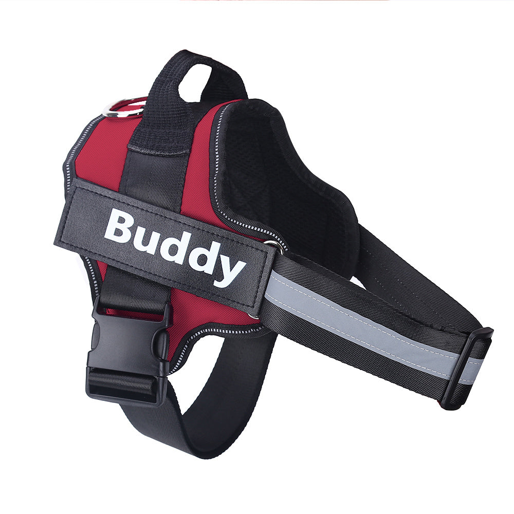 Custom Dog Harness Vest – No Pull, Breathable, Reflective
