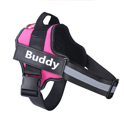 Custom Dog Harness Vest – No Pull, Breathable, Reflective