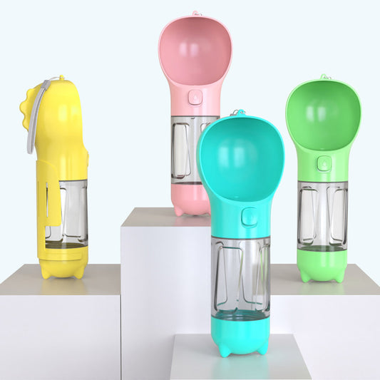 Outdoor Travel 3 In 1 Dog Water Bottle