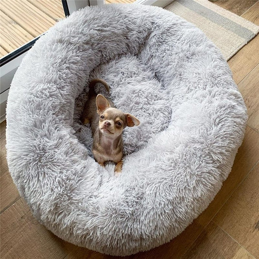 Deep Sleep Pet Bed – Velvet Plush for Dogs & Cats